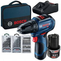 Bosch GSR 12V-30 + Набір бит Promo Set (25 шт) - Шуруповерт-дриль