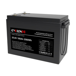 Акумуляторна батарея літій-залізо-фосфатна 25.6В 100Аг Cyclen 25.6V 100AH LiFePo4 купити