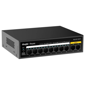 Ruijie Reyee RG-ES110F-P PoE - Неуправляемый коммутатор на 10 портов фото