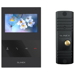 Slinex SQ-04 (Black) + ML-16НD (Black) - Комплект видеодомофона