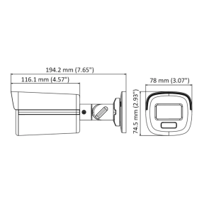 Hikvision DS-2CE12DF0T-F (2.8 мм) - 2МП уличная TurboHD видеокамера - фото №2 Hikvision DS-2CE12DF0T-F (2.8 мм) - 2МП уличная TurboHD видеокамера фото