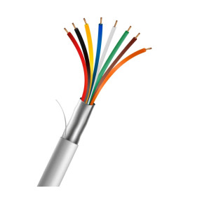 Кабель сигнальный Vector 8х0.22 Cu екран 100м купить