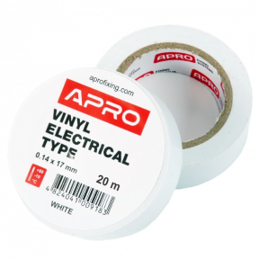 Iзоляцiйна стрiчка біла APRO 0.14х17 мм 20 м купити