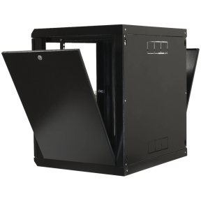 Шафа 19"12U, 600х600х640мм акрилове скло, чорна зображення