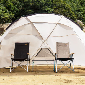 Крісло складане Naturehike NH17T003-Y, алюміній, чорний купити