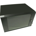 Шкаф коммутационный настенный 9U 600x600 разборный Hypernet WMNC66-9U-FLAT-AC-BLACK