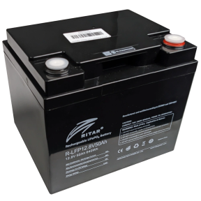 Ritar R-LFP12.8V50AH - Аккумуляторная батарея с bluetooth фото