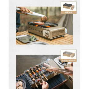 Naturehike CNH22CJ007 - Пальник-гриль газовий мультифункціональний купити