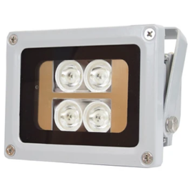 Lightwell LW4-40IR60-12 – Инфракрасный прожектор (40м, 60°, IP65, 12В)