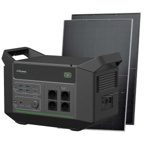 HYXiPower HYX-EA2000 + JINKO JKM445N-54HL4R-V 445 Вт - Комплект из портативной зарядной станции и солнечной панели купить