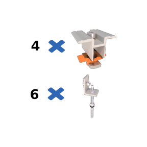 Комплект кріплень до металочерепиці MetalTile IV купити