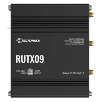 Промисловий 4G Wi-Fi маршрутизатор Teltonika RUTX09 (LTE Cat 6, GNSS, 2xSIM, GbE)