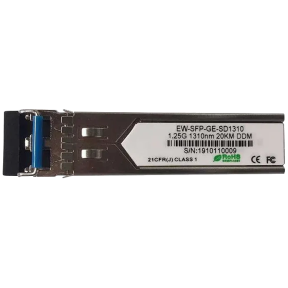 Модуль SFP Ewind EW-SFP-GE-SD1310 155M, Single-mode Dual Fiber, 1310nm, 20km, LC connector купити