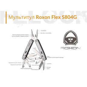 Мультитул Roxon Flex S804 купить