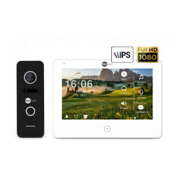Комплект відеодомофона NeoLight NeoKIT HD Pro Black