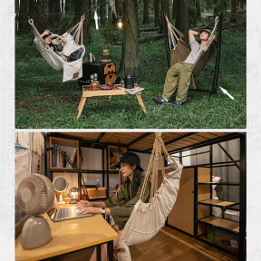 Крісло підвісне Naturehike NH22DC003, бежеве фото