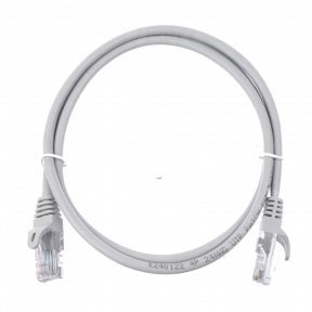 Kingda PAUT3100 Патч-корд UTP, 1 м, кат. 5e, сірий купити