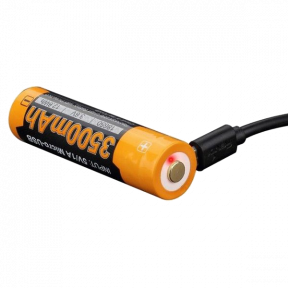 Аккумулятор (microUSB разъем) Fenix ​​18650 3500mAh Lithium 1шт ARB-L18-3500U фото