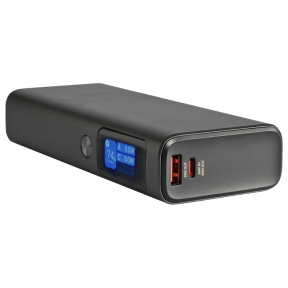 VIDEX VPB-323 – Зовнішній акумулятор (20000mAh, 130W, PD 100W, LCD) фото