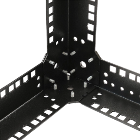 Стойка-кронштейн Cube 19" 9U CMS (UA-OFLC955W2.0-BK) фото