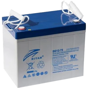 RITAR DG12-75 12V 75Ah - Аккумуляторная батарея купить