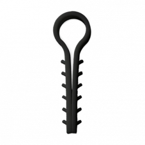 Дюбель Ziplex ялинка кругла d 12 чорна (100 шт) купити