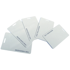 Карта с кодом тонкая (с кодом UID на корпусе) TK4100 ISO