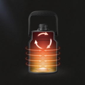 Термос Naturehike NH22SJ001, 304 сталь, 3.8 л, черный в Украине