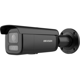 Hikvision DS-2CD2643G2-LIZS2U BLACK (2.8-12мм) – IP-видеокамера (4MP, Smart Hybrid Light 60м, AcuSense, Моторизованный зум, Микрофон, IP67/IK10)