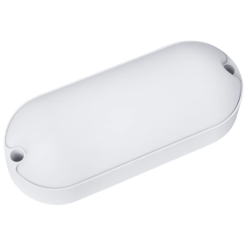 Светодиодный светильник 20Вт 1800Lm AC165-265V 6500K (овал, IP65)