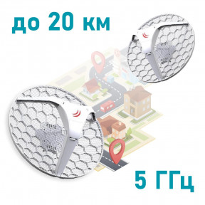 MikroTik LHG HP5 (RBLHG-5HPnD) - Наружный беспроводной мост 5 ГГц купить