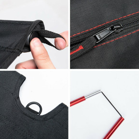 Ліжко складане Naturehike XJC05 NH20JJ001, Поліестер Oxford / алюміній, чорний купити