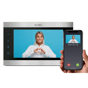 Slinex SL-10N Cloud (silver + black) - Видеодомофон в Украине