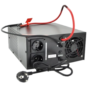 RITAR RTSWrl-600 600ВА 12В - ИБП с правильной синусоидой под внешний АКБ с переключателем тока 10 и 20A фото