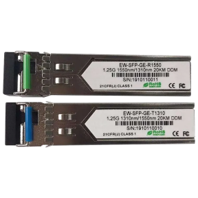Ewind EW-SFP-GE-T1310 / EW-SFP-GE-R1550 - Модуль SFP (комплект 2шт) купити