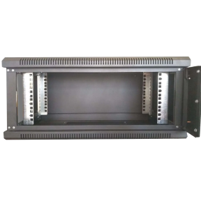 Шафа коммутаційна настінна 4U 600x450 Hypernet WMNC-4U-FLAT-BLACK зображення