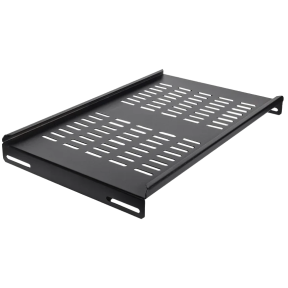 Trinix TRX-450D/SH Black – Полиця серверна 19" (450мм, навантаження 80кг) зображення