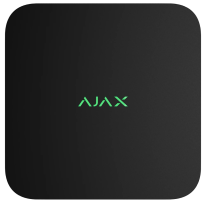Ajax NVR DC (16ch) (8EU) black - Мережевий відеореєстратор
