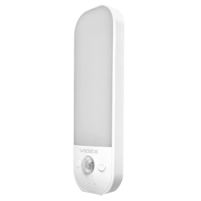 Светильник LED аккумуляторный с датчиком движения VIDEX VL-NL014W-S - фото №1 Светильник LED аккумуляторный с датчиком движения VIDEX VL-NL014W-S купить