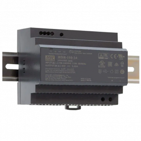 MeanWell HDR-150-24 - Блок живлення (24B 6.25 А для монтажа на DIN рейку) купити