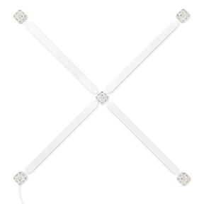 Розумна система освітлення Nanoleaf Lines 90 Degrees Starter Kit Apple HomeKit — 4 шт. зображення