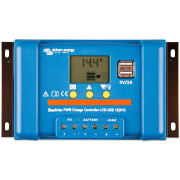 Victron Energy BlueSolar PWM-LCD&USB 12/24V-30A (30A, 12/24В) - Контроллер заряда