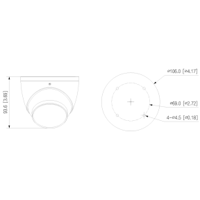Dahua Technology DH-HAC-HDW1500TP-IL-A (2.8 мм) - 5Мп HDCVI-камера с двойной подсветкой Цена