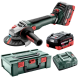 Metabo WVB 18 LT BL 11-125 Quick (613057660) - Акумуляторна кутова шліфувальна машина