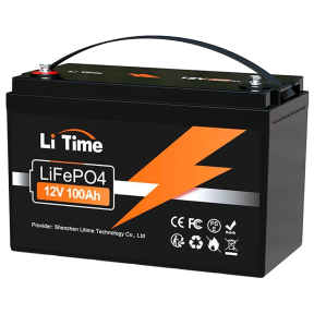 LiTime 12V 100Ah Bluetooth – Акумулятор LiFePO4 (12.8V, 100Ah, 1280Wh, BMS 100A) купити