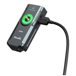 Fenix E06R сірий - Ліхтар наключний фото