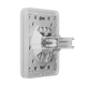 Ajax CoverPlate SoloCover (CP) White - Заглушка монтажної коробки