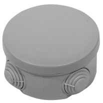 Коробка распределительная круглая наружная IP54, UEA (80х45)