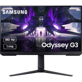 Samsung Odyssey G3 G30D FHD 180Hz (LS24DG300EIXCI) - Ігровий монітор (24″, 1920 × 1080) купити