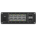Промышленный неуправляемый PoE-коммутатор Teltonika TSW200 (8 портов 10/100/1000 Mbps, 2 SFP, PoE+ 240W, IP30)